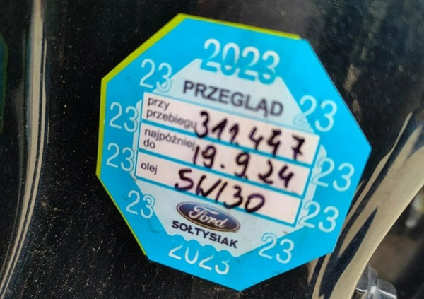 Ford Mondeo cena 24300 przebieg: 314000, rok produkcji 2012 z Ząbkowice Śląskie małe 172